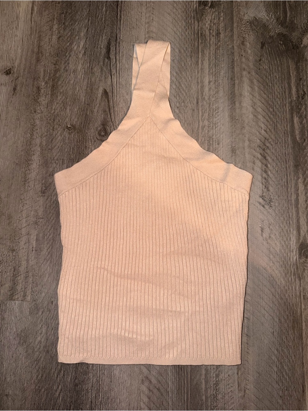 Avec Les Filles criss-cross halter neck top Sz Large